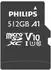 512 GB: Philips Ultra Speed microSDXC