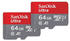 SanDisk Ultra A1 microSDXC 64GB (SDSQUAB-064G)