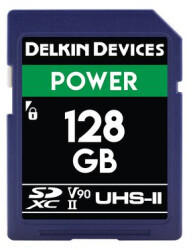 Delkin POWER UHS-II (V90) SDXC 128GB