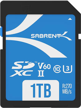 Sabrent V60 UHS-II SDXC 1TB