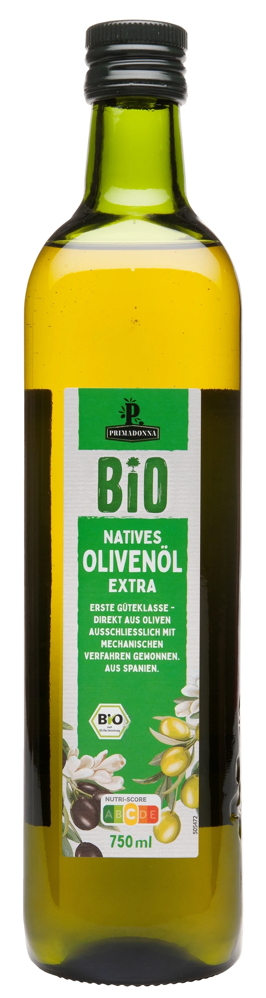 Lidl Primadonna Bio Natives Olivenöl Extra (Bio)