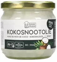 Amanprana Extra Virgin Kokos&ouml;l Bio Glasbeh&auml;lter 325ml