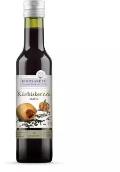 Bio Plan&egrave;te K&uuml;rbiskern&ouml;l nativ Bio 250ml
