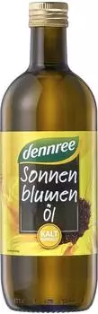 dennree Sonnenblumenöl nativ Bio 1l