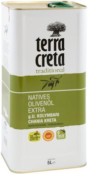 Terra Creta traditional Kolymvari Olivenöl extra nativ (5l)