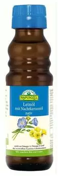 Rapunzel Bio Leinöl mit Nachtkerzenöl (100 ml) Rapunzel Bio Leinöl mit Nachtkerzenöl (100 ml)
