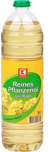 K-Classic Reines Pflanzenöl aus Raps 1.000 ml