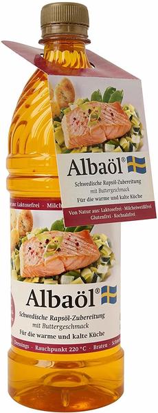 Albaöl Schwedische Rapsöl-Zubereitung mit Buttergeschmack 750 ml
