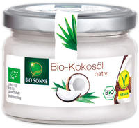 Bio Sonne Bio-Kokosöl nativ kaltgepresst 220 ml