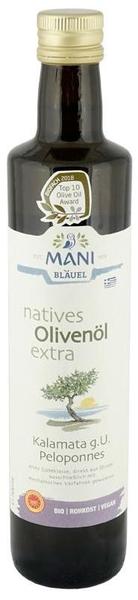 Mani Bläuel Natives Olivenöl Extra Kalamata g.U. Peloponnes