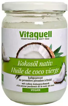 Vitaquell Bio Kokosöl nativ (800g) Vitaquell Bio Kokosöl nativ (800g)