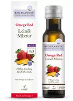 Bio Planete - Omega Red Lein&ouml;l-Mixtur 100 ml