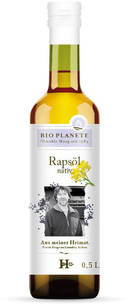 Bio Planète Bio Rapsöl nativ aus deutscher Herkunft (500ml)