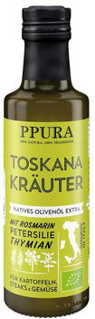 PPURA Bio Olivenöl mit Toskana-Kräutern (100ml)