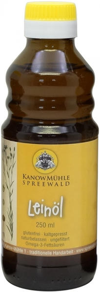 Kanow-Mühle Sagritz Kanow-Mühle Spreewälder Leinöl in Premiumqualität (250ml)