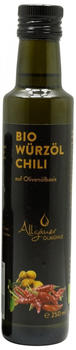 Allgäuer Ölmühle Bio Würzöl Chili auf Olivenölbasis (250ml)