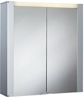 Spiegelschrank Troms&ouml; Alufarben,b63xh69xt17