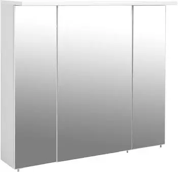 Schildmeyer Spiegelschrank weiß 80x16x71-75cm (SPS 800.1 Profil 16 3T weiß gl)