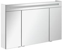 Fackelmann B.clever Spiegelschrank 120cm - 3 T&uuml;ren Korpusfarbe: