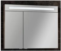 Fackelmann B.clever LED Spiegelschrank 90 cm, Badm&ouml;bel, 82976,