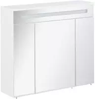 Fackelmann KARA Spiegelschrank LED 80 cm, Badm&ouml;bel, 80963,