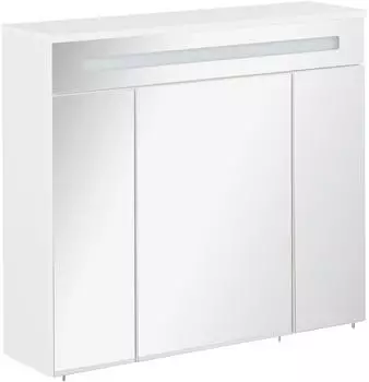Fackelmann Kara LED 80x70cm weiß Spiegelschrank (80963)