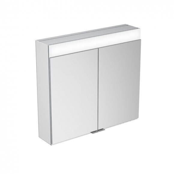 KEUCO Edition 400 Aufputz-Spiegelschrank mit LED-Beleuchtung 71x65x16,7cm Farbtemperatur einstellbar (21551171301)