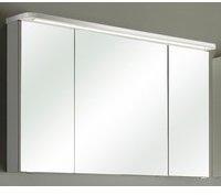 PELIPAL Spiegelschrank Focus 4005 LED-Beleuchtung Weiß-Hochglanz 120x72,6 cm