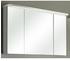 PELIPAL Spiegelschrank Focus 4005 LED-Beleuchtung Weiß-Hochglanz 120x72,6 cm