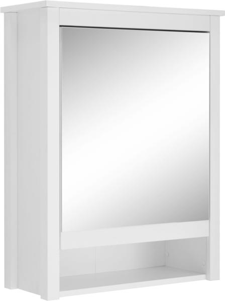 trendteam Spiegelschrank 62 cm weiß