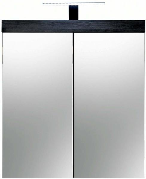 trendteam Spiegelschrank Miami/maine Rauchsilber mit Beleuchtung