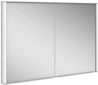 Keuco Royal Match Spiegelschrank Wandhalbeinbau mit LED-Beleuchtung 100 x 70 cm,
