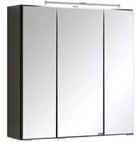 Held Spiegelschrank Möbel Cardiff, Metall, 6 Fächer, 60x64x20 cm (307002418)
