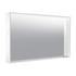 Keuco X-Line LED-Spiegel B: 120 H: 70 T: 10,5 cm weiß seidenmatt, Farbtemperatur einstellbar, ohne Spiegelheizung 33297303500, EEK: A+