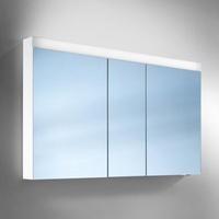 Schneider PATALINE Spiegelschrank B: 150 H: 70 T: 12 cm, mit 3 Türen, für die Schweiz 4000 Kelvin 161.150.01.02, EEK: A+