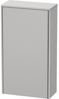 Duravit XSquare Halbhochschrank XS1303L3939 50x88x23,6cm, Tür links, Nordic weiß seidenmatt