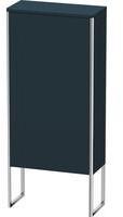 Duravit XSquare Halbhochschrank XS1304R9898 50x88x23,6cm, Tür rechts stehend, Nachtblau seidenmatt