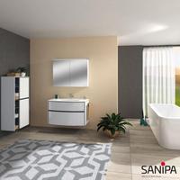 Sanipa Reflection Spiegelschrank MALTE mit LED-Beleuchtung, SD15478