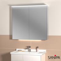 Sanipa Reflection Spiegelschrank ANNY mit LED-Beleuchtung, AU3529Z