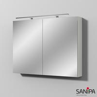 Sanipa Reflection Spiegelschrank MILLA mit LED-Beleuchtung, SD14443