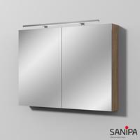 Sanipa Reflection Spiegelschrank MILLA mit LED-Beleuchtung, SD14459