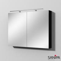 Sanipa Reflection Spiegelschrank MILLA mit LED-Beleuchtung, SD14408