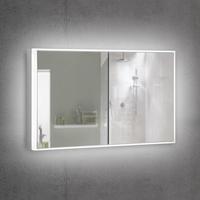 Schneider PREMIUMLINE Ultimate Spiegelschrank mit LED-Beleuchtung mit 2 Türen, 182.130.02.50
