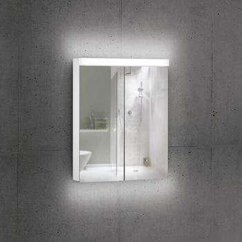 Schneider DAILYLINE Ultimate Spiegelschrank mit LED-Beleuchtung mit 2 Türen, 178.064.02.02