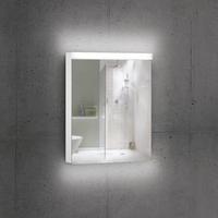 Schneider DAILYLINE Ultimate Spiegelschrank mit LED-Beleuchtung mit 1 Tür, 178.062.02.02