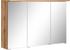 Held MÖBEL Spiegelschrank Ravenna Breite 100 cm beige