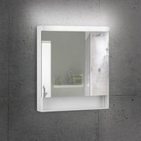 Schneider LOWLINE Basic Spiegelschrank mit 1 Tür und offenem Fach, 171.265.01.02