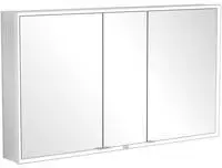 Villeroy & Boch My View Now Einbau-Spiegelschrank 130 x 75 x 16,8 cm LED-Beleuchtung/3 Türen/Sensorschalter