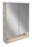 Fackelmann Spiegelschrank B.Style 60 cm breit grau