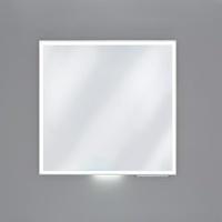 Keuco Royal Lumos Badspiegel 65 x 65 cm mit Heizung und elegantem Design in silber